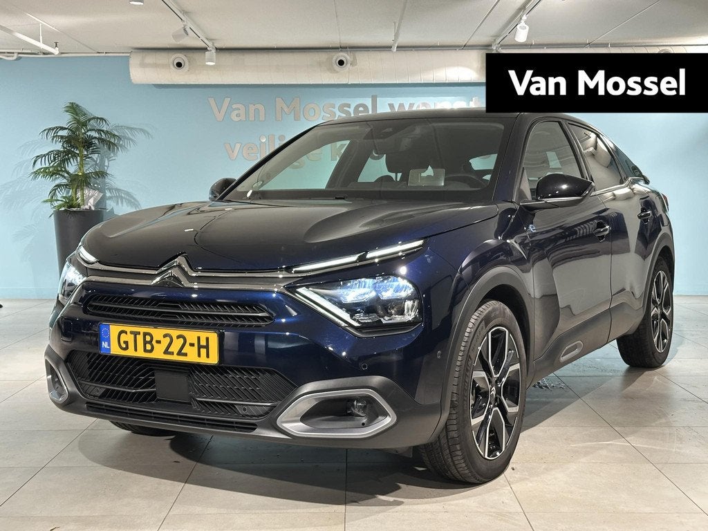 Citroen Ë-C4 Max 54 kWh | Elektrisch glazen panorama-dak |, Auto's, Citroën, 12 maanden, Gebruikt, 156 pk, Blauw