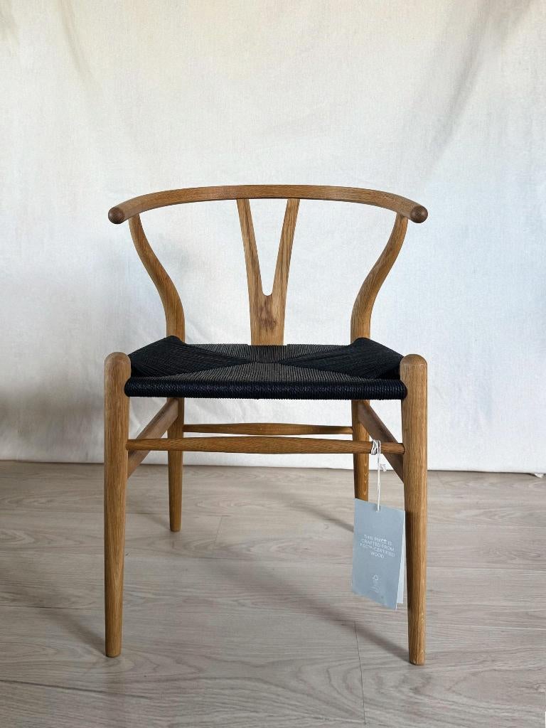 CH24 - Hans J. Wegner, Bruin, Eén, Gebruikt, Danish Modern Design