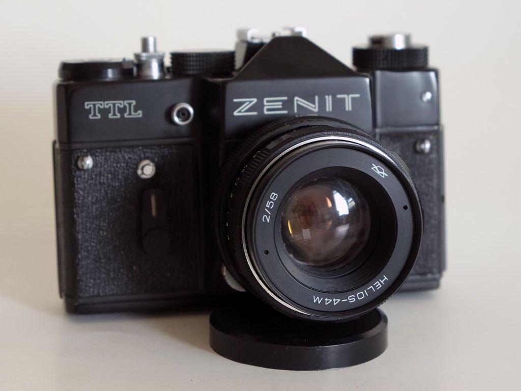 Zenit TTL camera, Helios 44 - 58mm f2 lens - als nieuw, Ophalen, Zo goed als nieuw, Spiegelreflex, Overige Merken