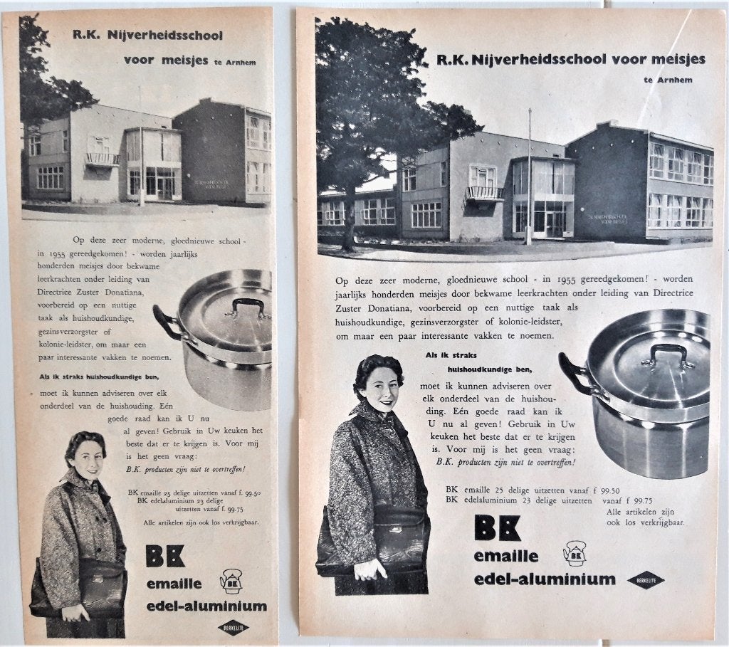 28 blz. reclame BK emaille uit diverse bladen, jaren 60 + 70, Verzenden, Gebruikt, Overige typen
