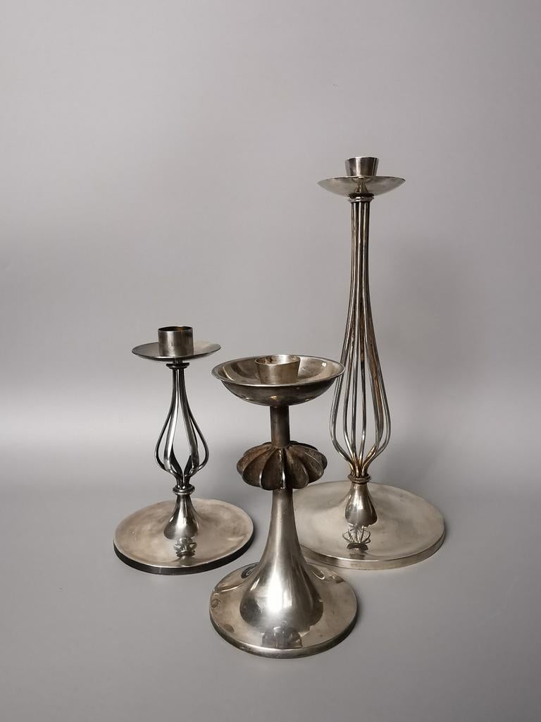 Gustav beran Keltum kandelaar retro vintage Mid Century desi, Verzenden