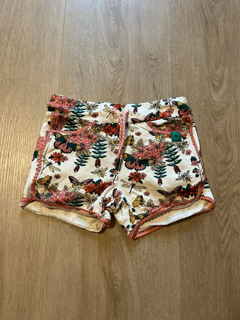 4ff 4 funky flavours broek bloemen maat 122 / 128 zgan, Ophalen of Verzenden, Zo goed als nieuw, Meisje, Broek