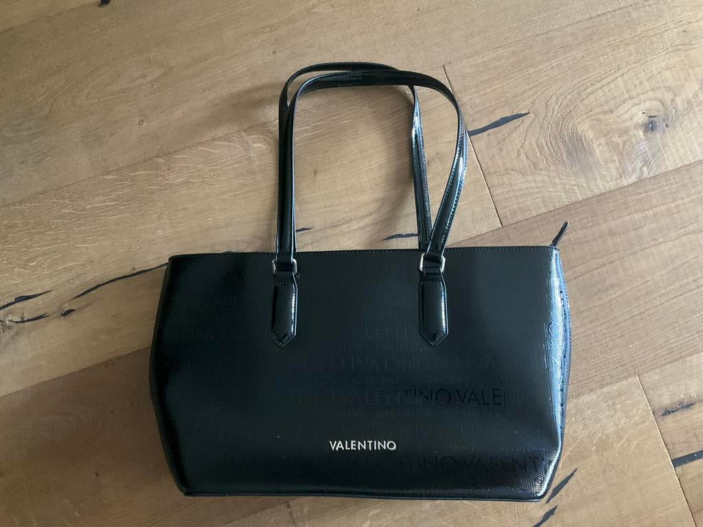 Enzo Valentino grote tas/ shopper, zwart, Sieraden, Tassen en Uiterlijk, Tassen | Damestassen, Verzenden, Nieuw, Zwart, Shopper