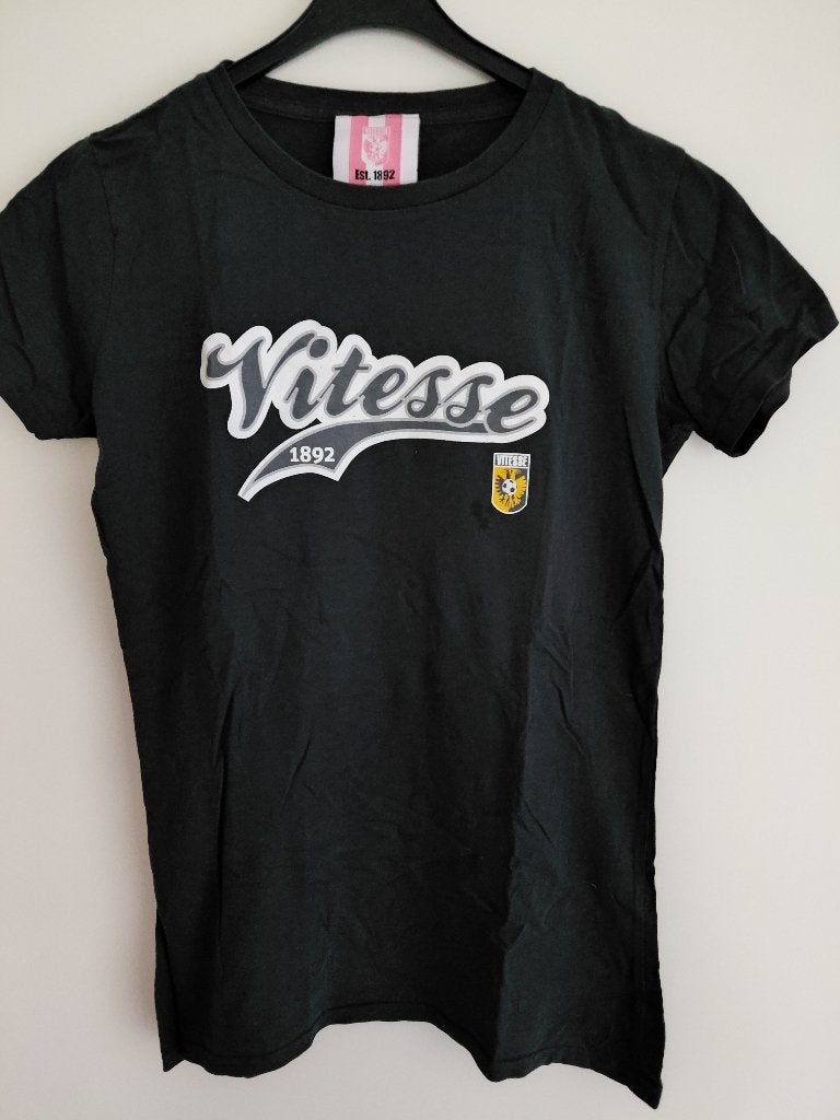 Vitesse T shirt, Ophalen, Nieuw, Maat 46 (S) of kleiner, Zwart