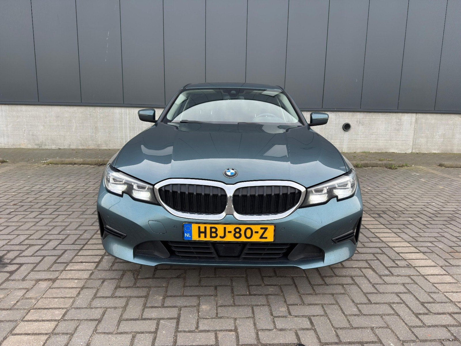 BMW 3-Serie 318d 150pk Aut 2020 Blauw, Auto's, BMW, Automaat, Achterwielaandrijving, 1995 cc, 4 cilinders