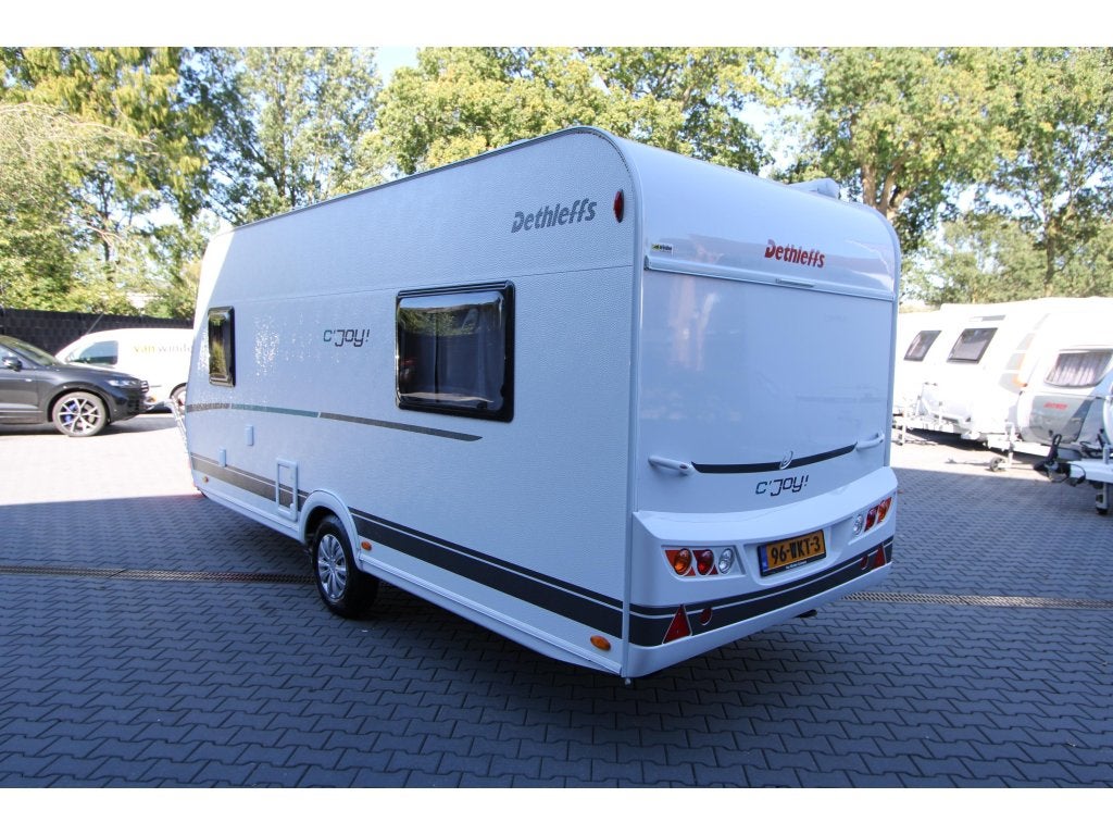 Dethleffs C'Joy 460 LE ThuleLuifel-Mover-2023, Caravans en Kamperen, Standaardzit, Bedrijf, Kachel, Dethleffs