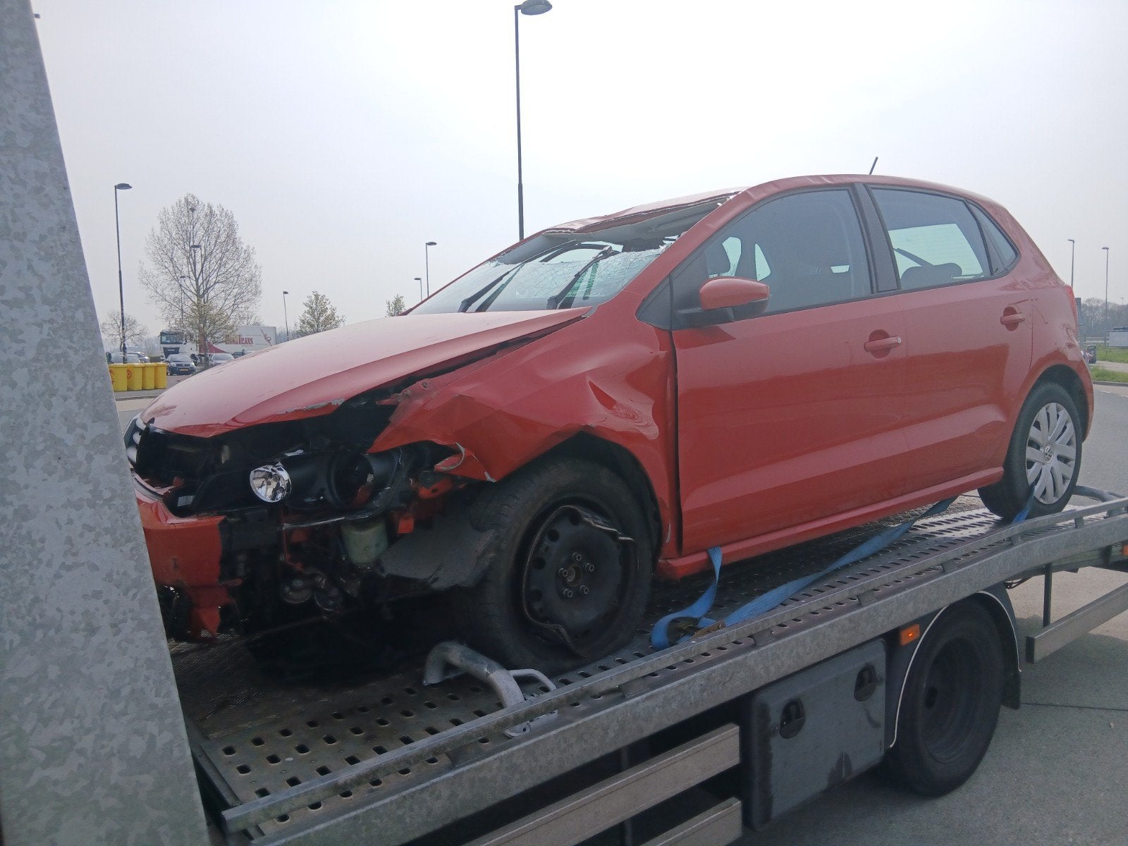 Diverse onderdelen volkswagen polo 6r 1.2 tsi bj 2012, Auto-onderdelen, Ophalen, Gebruikt, Volkswagen, Bumper