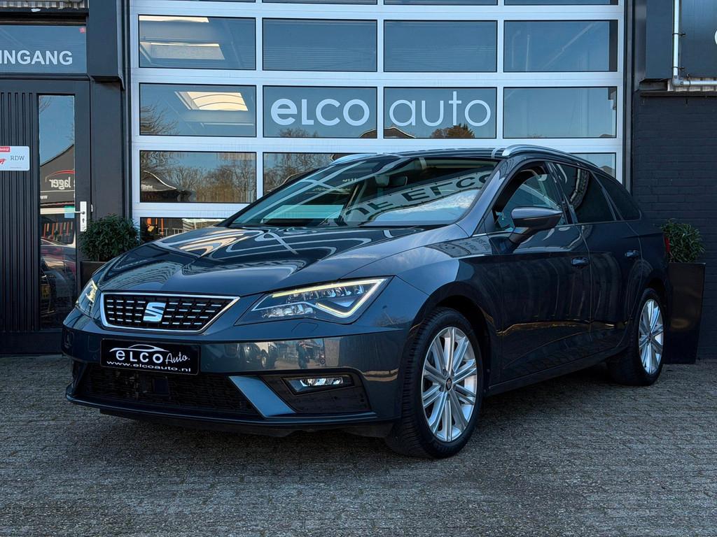Seat Leon ST 1.5 TSI 150pk Xcellence / Camera / CarPlay, Auto's, Seat, Adaptive Cruise Control, 4 cilinders, Leon, Leder en Stof