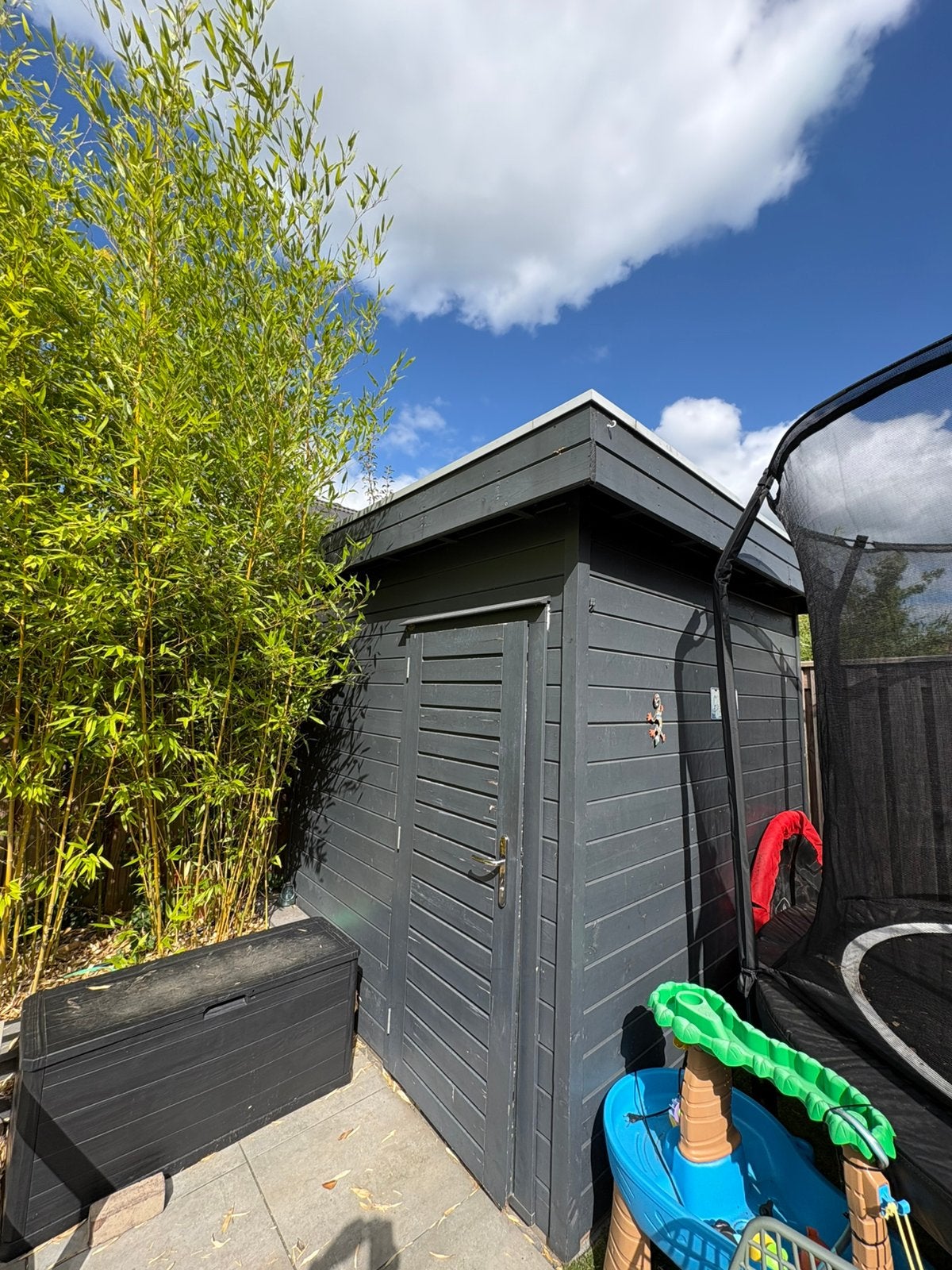 Blokhut/tuinhuis (zelf demonteren) GRATIS, Ophalen, Gebruikt, 250 tot 500 cm, Zonder ramen