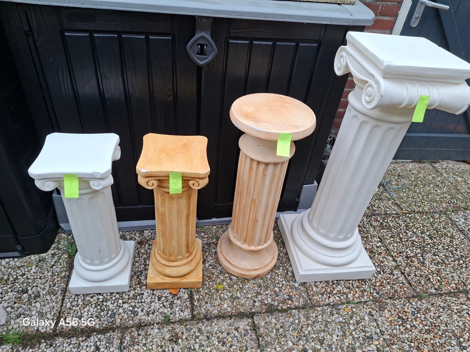 Decoratieve pilaren set - 4 stuks, Huis en Inrichting, Ophalen