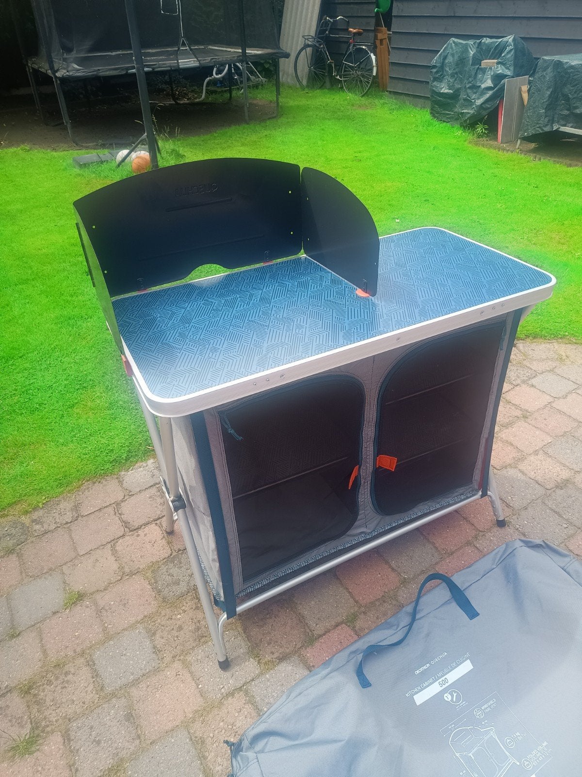Camping keukenkastje, Caravans en Kamperen, Ophalen, Zo goed als nieuw