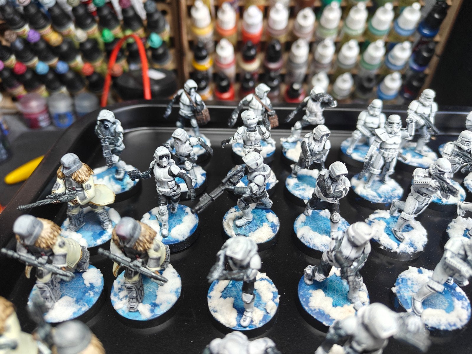 Star wars legion empire starter box miniatures geverfd, Ophalen of Verzenden, Zo goed als nieuw