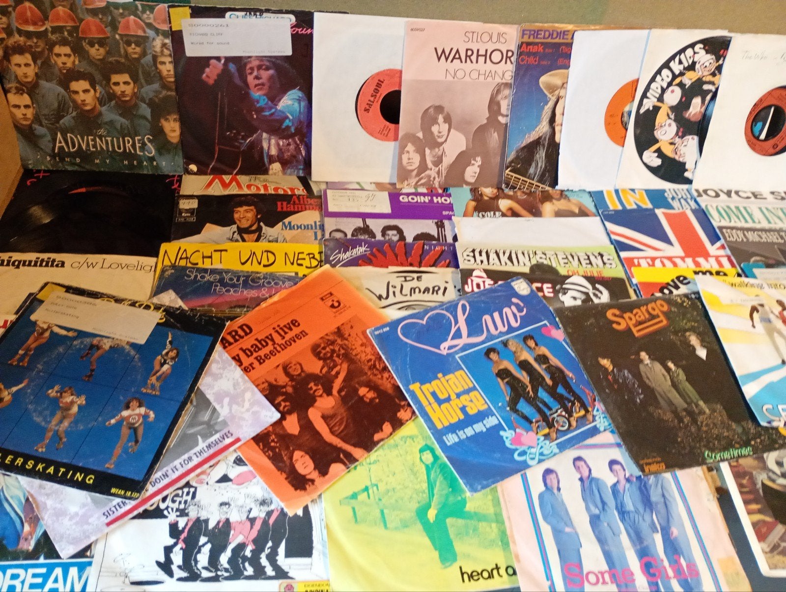 vinylsingels, Ophalen, Zo goed als nieuw, Overige formaten