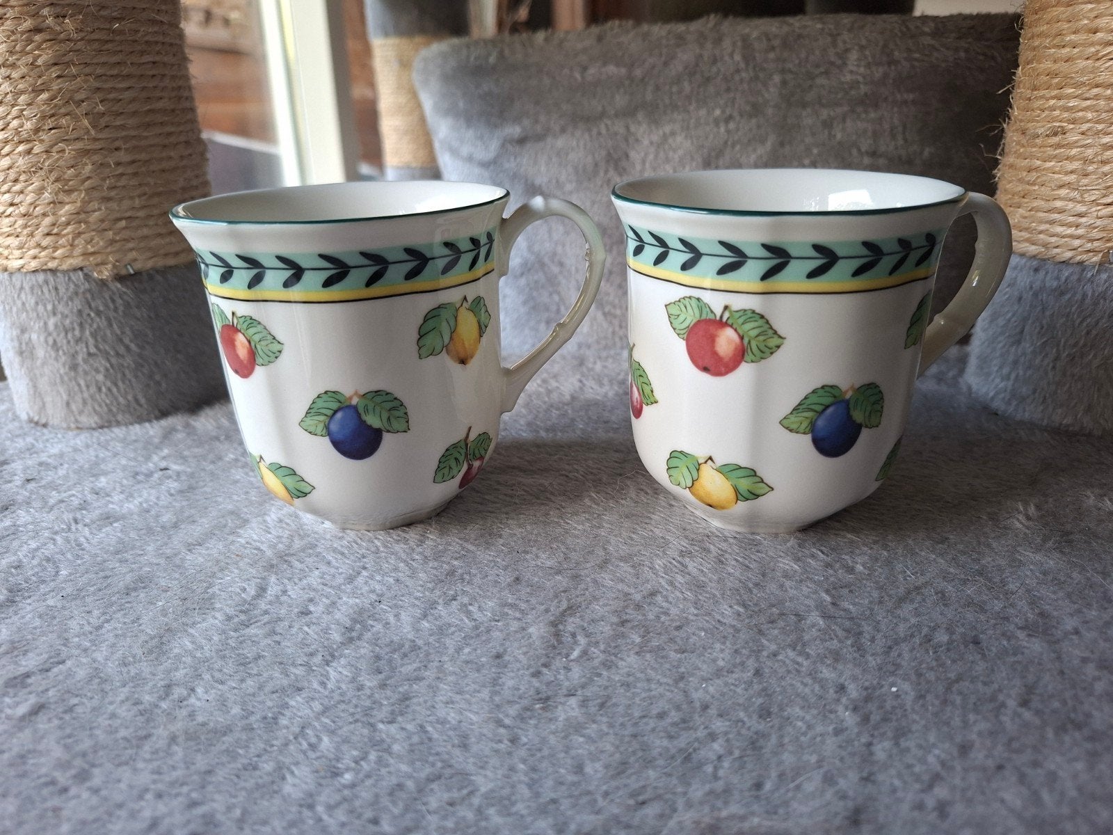 villeroy boch french garden mokken, Villeroy & Boch, Ophalen of Verzenden, Zo goed als nieuw, Overige stijlen