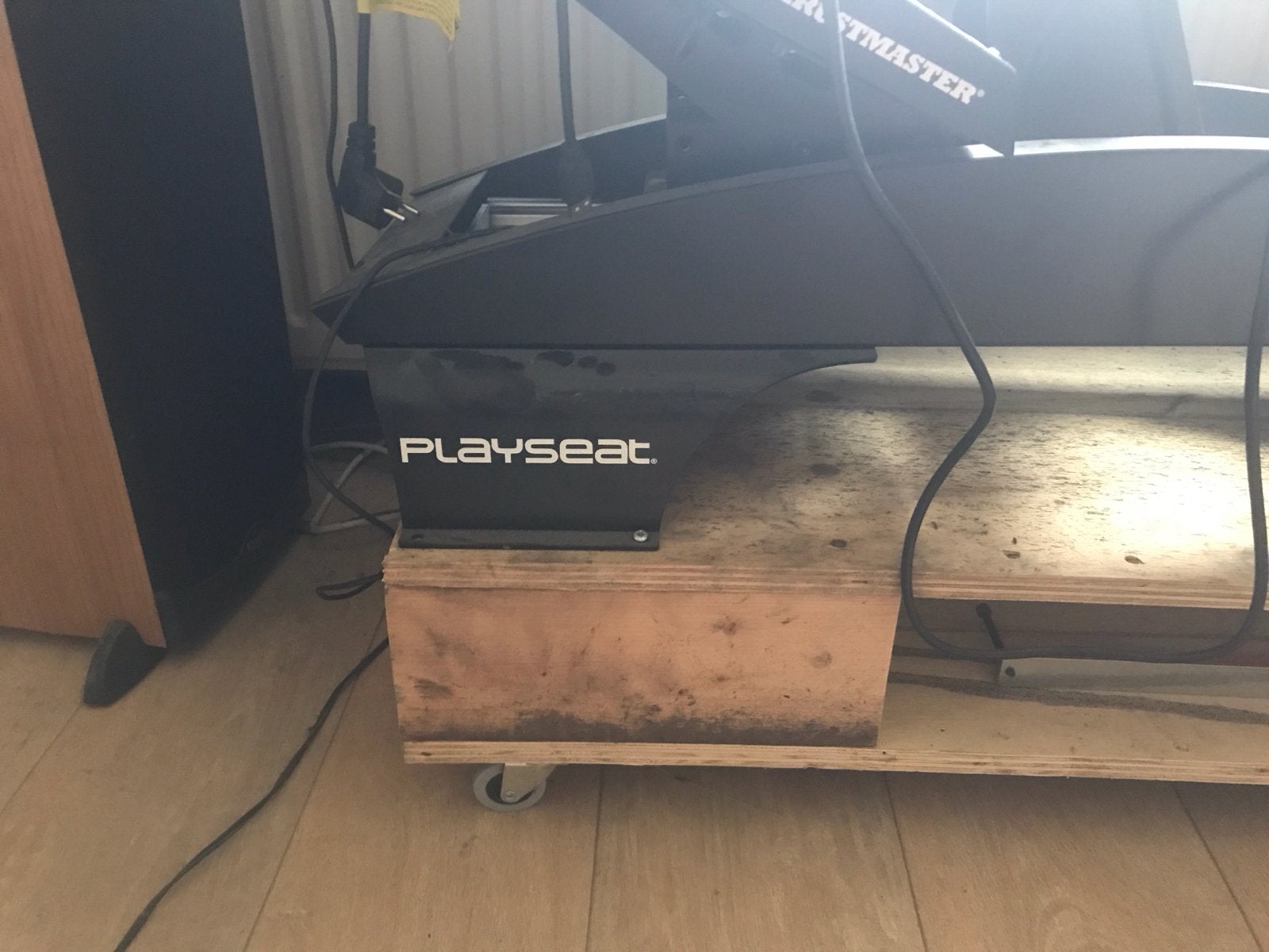 Playseat met Thrustmaster TS-PC Racer en T-LCM Pedalen, Ophalen, Overige merken, Gebruikt