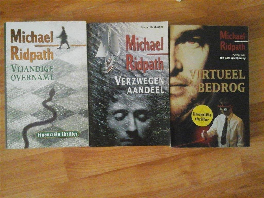 T14-2x michael ridpath-losse verkoop, Boeken, Ophalen of Verzenden, Nieuw