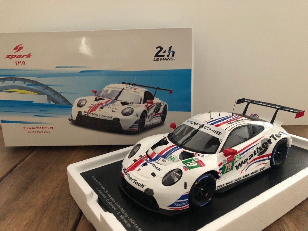 Spark Porsche 911 RSR-19 WeatherTech 24H Le Mans '21 (Nieuw), Ophalen of Verzenden, Nieuw, Auto, Overige merken