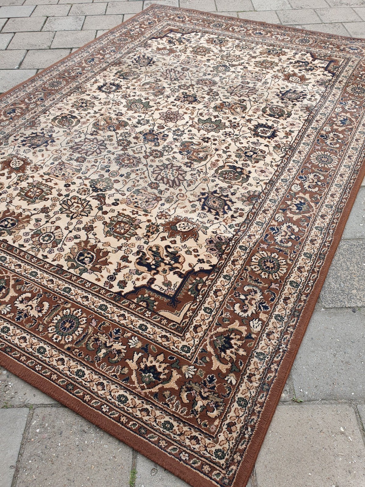 Vintage tapijt 200x290 cm., Gebruikt, 200 cm of meer, Ophalen of Verzenden, 200 cm of meer