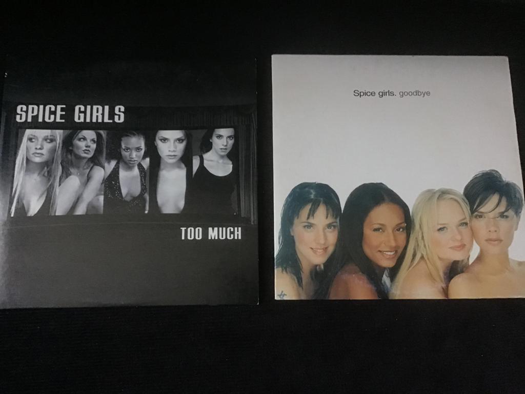 Spice Girls, 4cd-singles, Ophalen of Verzenden, Zo goed als nieuw, Pop