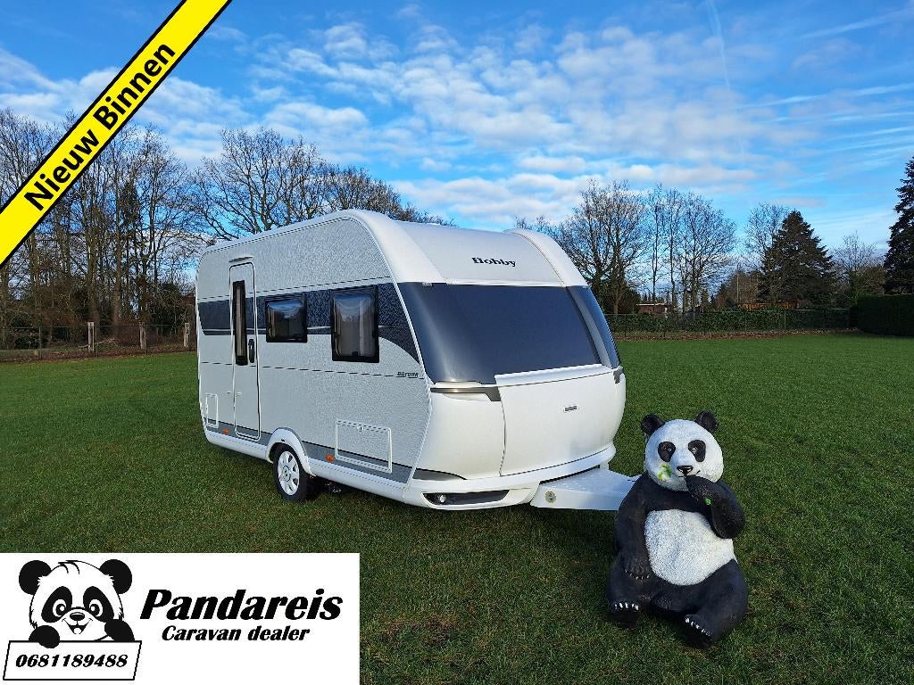 Hobby 390 SF BJ:2024 MOVER + VICTRON LADER MEGA-DEAL!, Hobby, Dwarsbed, Bedrijf, Treinzit