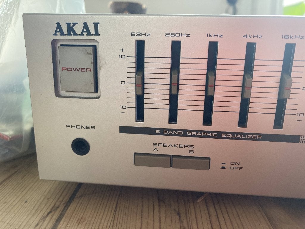 Akai AM-A102 amplifier, Ophalen, Gebruikt, Minder dan 60 watt, Overige merken