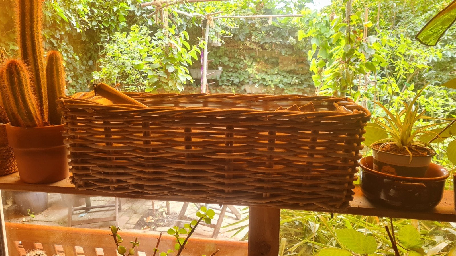 Van der Leeden Plantenmand, Tuin en Terras, Bloembakken en Plantenbakken, Ophalen, Rond, Binnen, Minder dan 30 cm