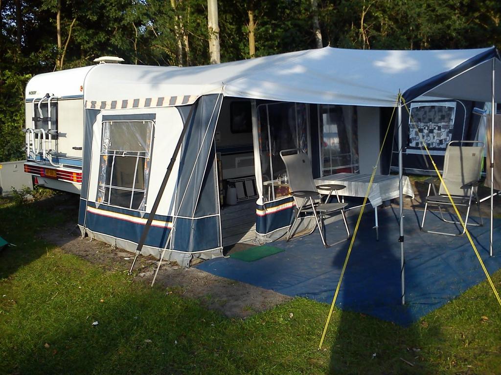 Voortent en luifel., Ophalen, Gebruikt