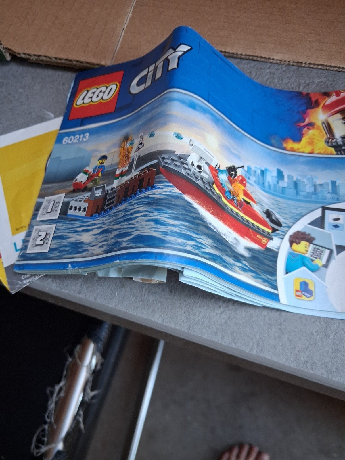 Lego City 60213 Brandweerboot, Kinderen en Baby's, Speelgoed | Duplo en Lego, Compleet, Lego, Ophalen of Verzenden, Complete set