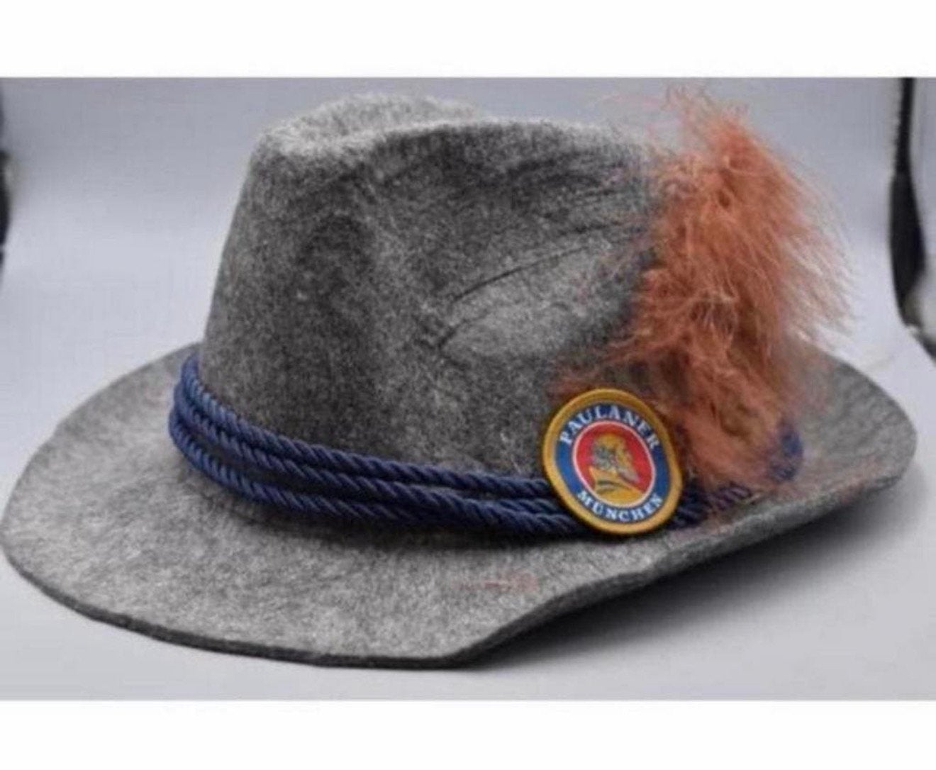 Paulaner Munchen Beer Fest Hat duits bier-feest Hoed vintage, Hoed, Ophalen of Verzenden, Zo goed als nieuw, H