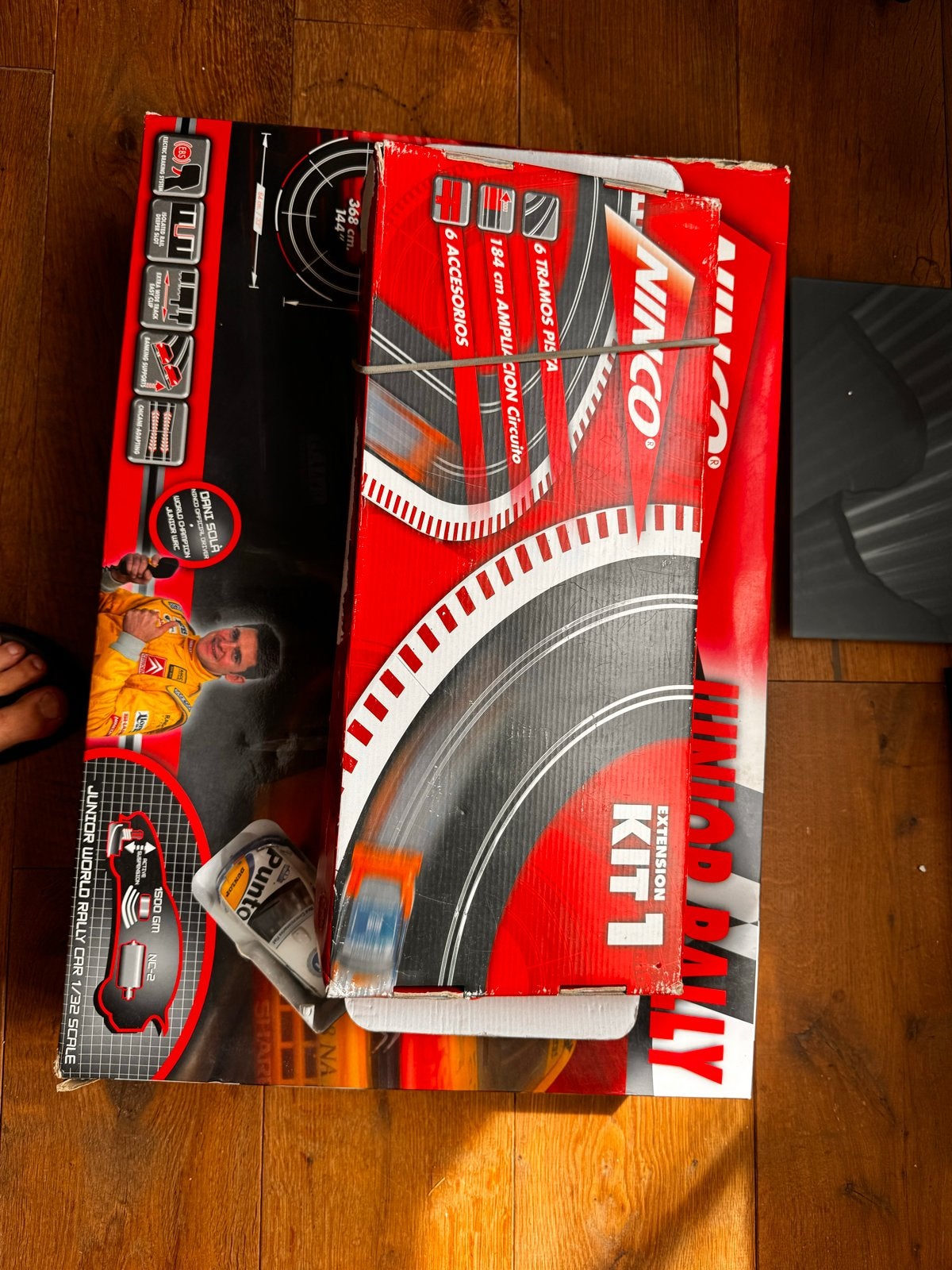 Ninco Junior Rally Racebaan met uitbreiding, origineel in do, Overige merken, Ophalen of Verzenden, Elektrisch, Racebaan