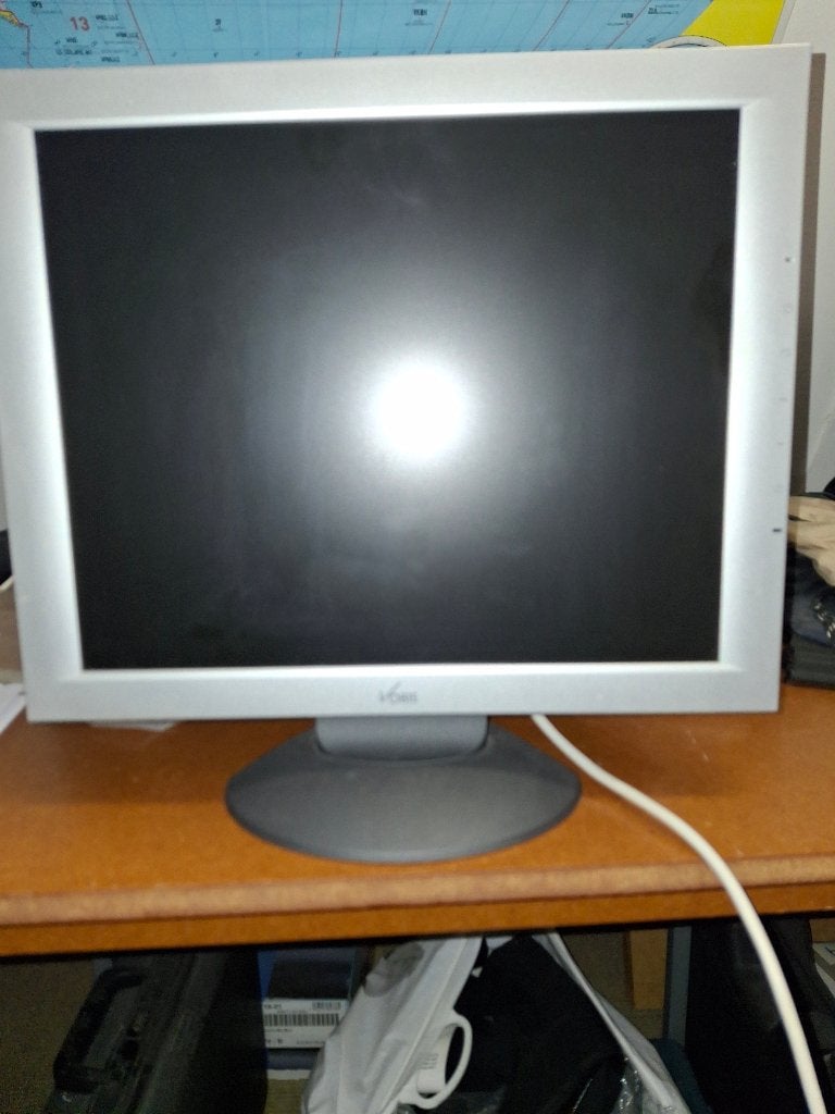 monitor, Ophalen, Gebruikt, 17 inch, Overige typen
