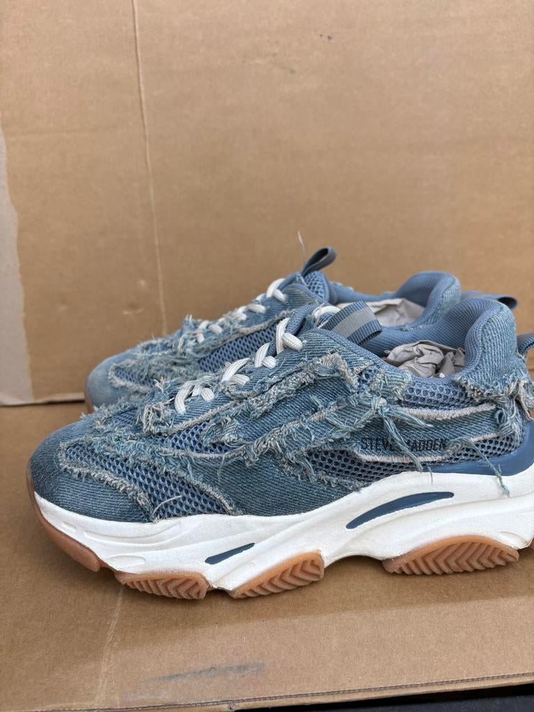 Steve Madden kinderschoenen maat 35 - Denim, Jongen of Meisje, Schoenen, Ophalen of Verzenden, Zo goed als nieuw