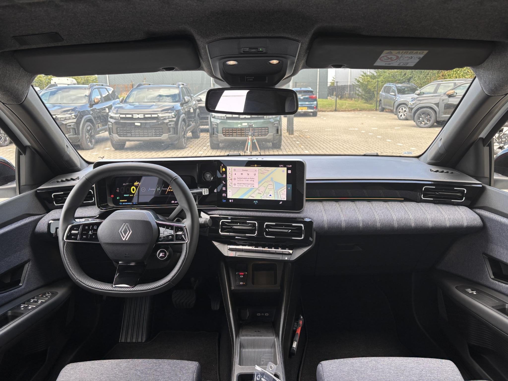 Renault 5 comfort range techno 52 kWh | Adaptive Cruise Cont, Auto's, Stof, Gebruikt, 150 pk, Origineel Nederlands