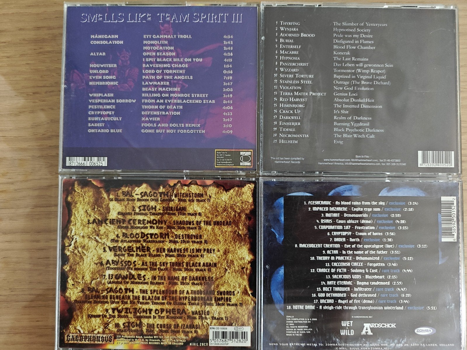 Diverse CD's: Metal, Rock & Meer (8 stuks), Ophalen of Verzenden, Gebruikt