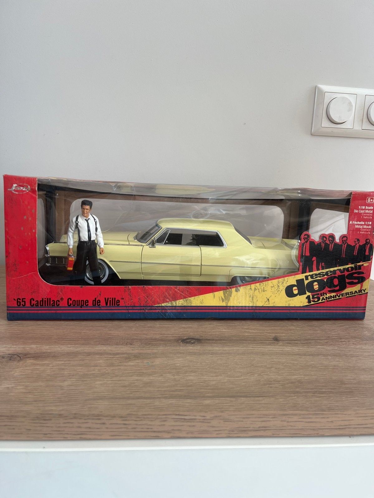 Jada Toys '65 Cadillac Coupe de Ville Reservoir Dogs, Ophalen of Verzenden, Nieuw, Auto, Overige merken