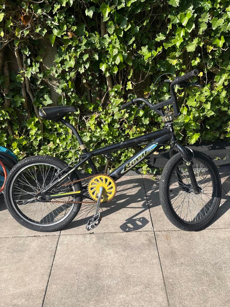 Royal Bugatti BMX Fiets - Zwart, Gebruikt, Gebruikt, Velgrem, 18 tot 20 inch, Ophalen