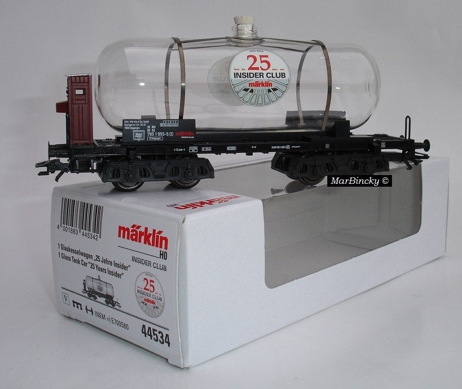 Märklin 44534 Glasketelwagen 25 jaar Insider Lidmaatschap !, Wisselstroom, Ophalen of Verzenden, Märklin, Nieuw