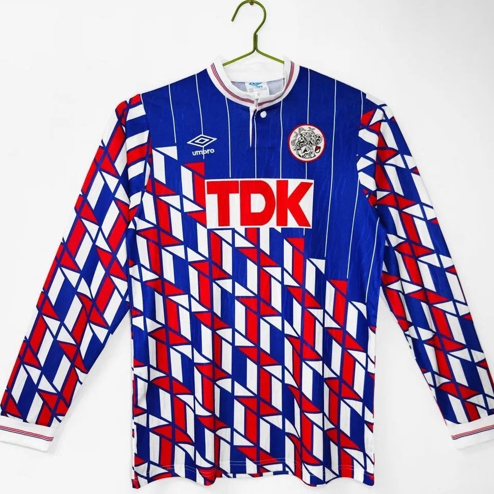 Ajax uit shirt lange mouwen retro 1989/90 | Nieuw, Sport en Fitness, Verzenden, Nieuw, Shirt