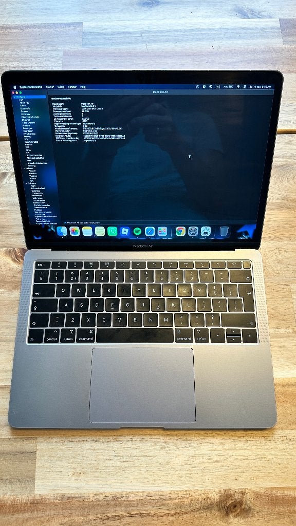 Goed werkende Macbook Air, Computers en Software, Ophalen, Gebruikt, Qwerty, 8 GB
