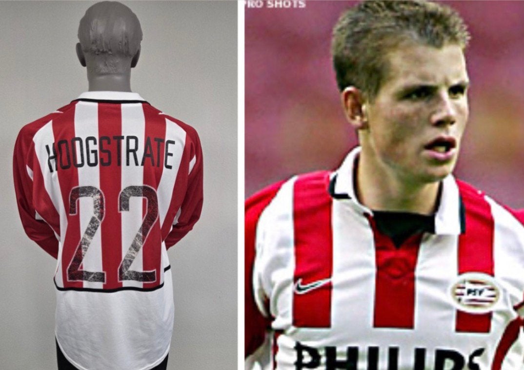 PSV Eindhoven spelersshirt Jordi Hoogstrate 2002/2003, Verzamelen, Ophalen of Verzenden, Zo goed als nieuw, PSV