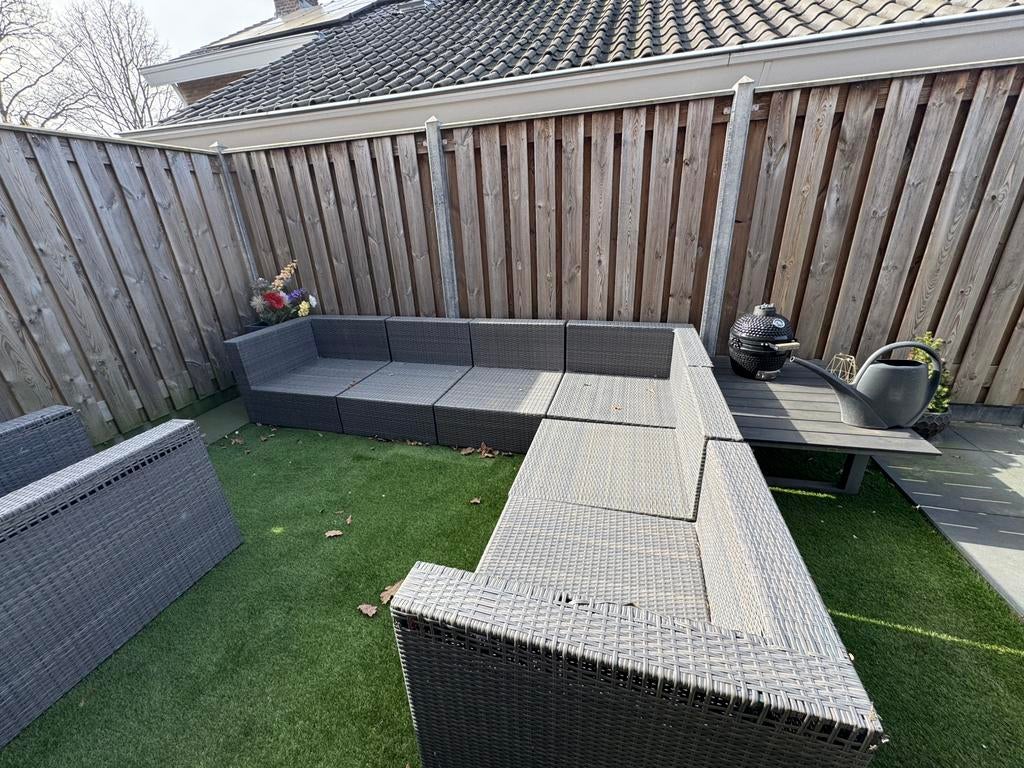 Loungeset buiten, Ophalen, Gebruikt, Kunststof, Overige typen