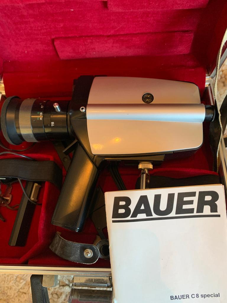 Bauer C8 Special Filmcamera in originele koffer, Ophalen, 8mm, Camera