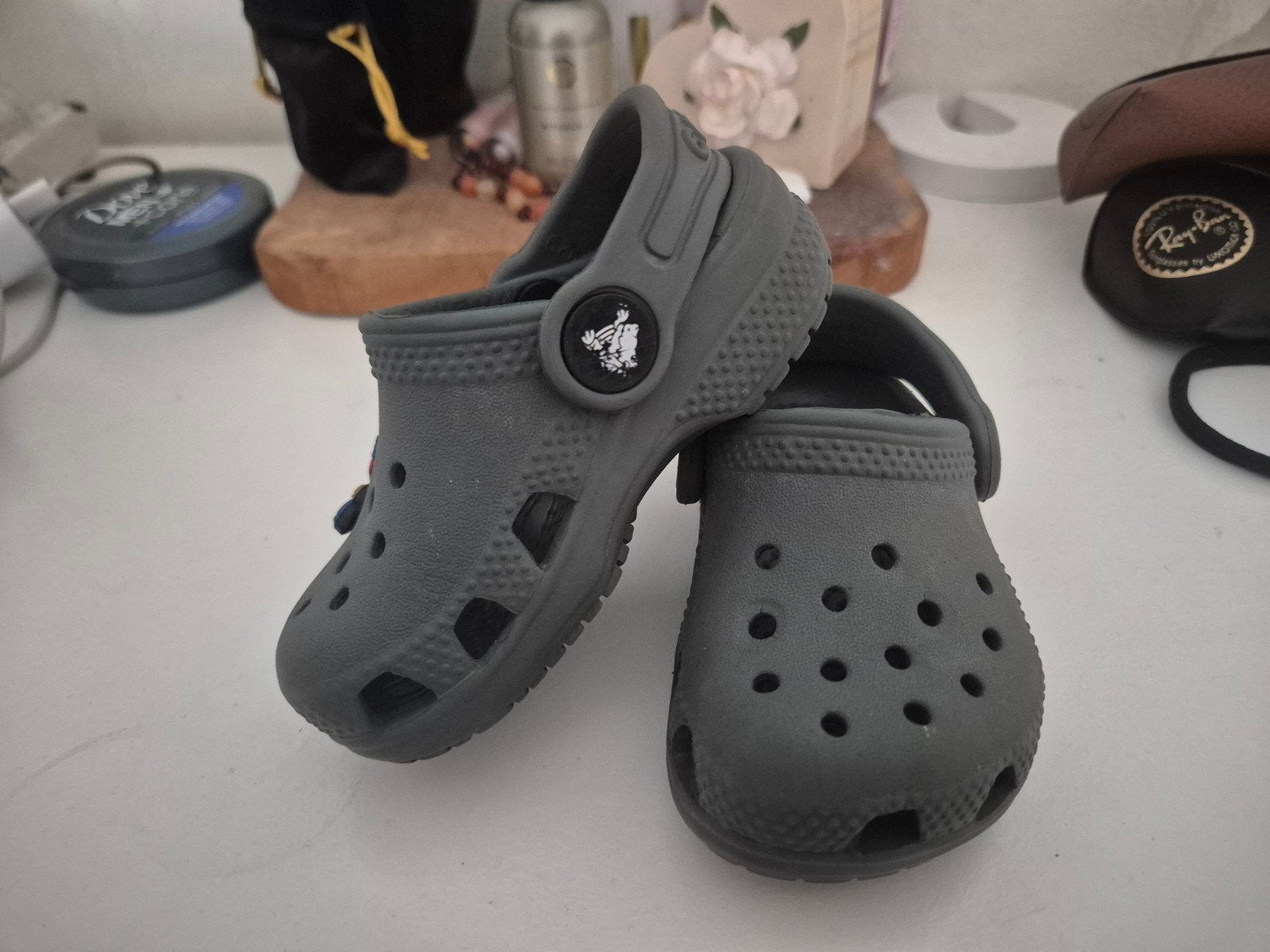 Crocs maat 19-20 - Gedragen maar nog goed, Gebruikt, Crocs, Jongen of Meisje, Schoenen