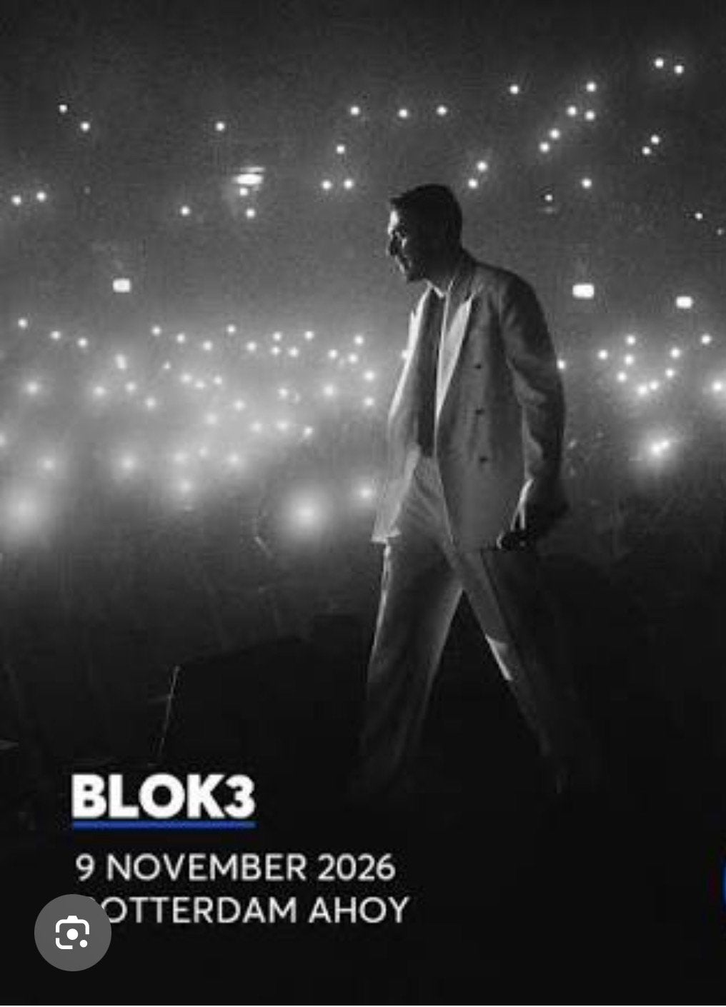 3 kaarten golden circle incl parkeerplaast 9 nov ahoy, Drie personen of meer