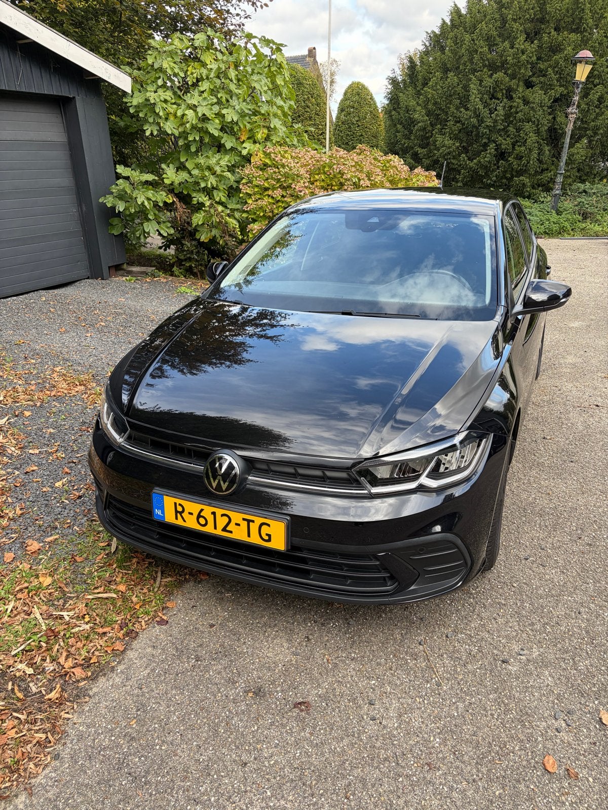 Volkswagen Polo 1.0 TSI 95pk 2022 Zwart, Auto's, Voorwielaandrijving, Dealer onderhouden, Stof, 1072 kg