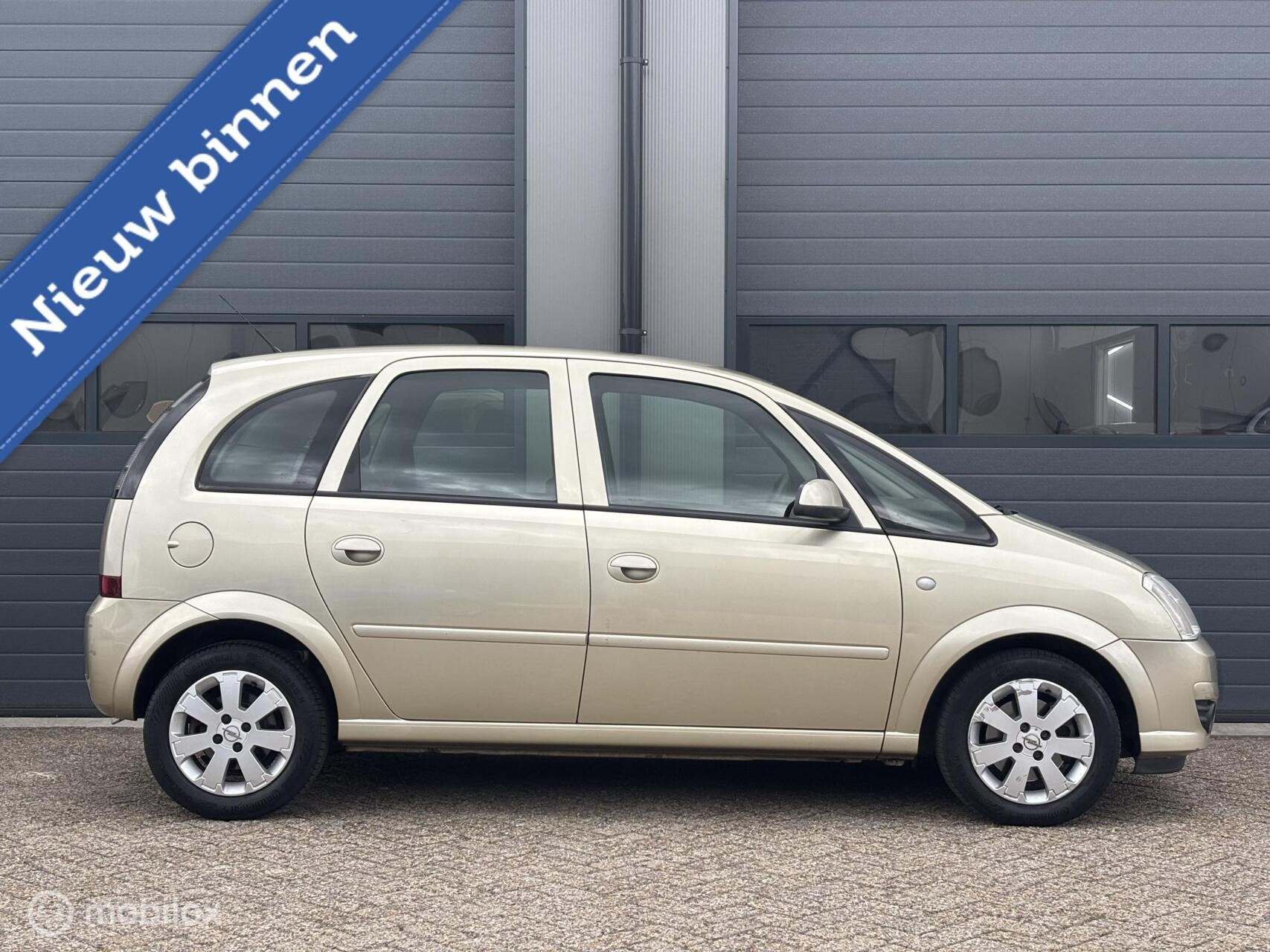 Opel Meriva 1.6-16V Temptation BWJ 2007/AUTOMAAT, 15 km/l, 4 cilinders, Beige, Origineel Nederlands