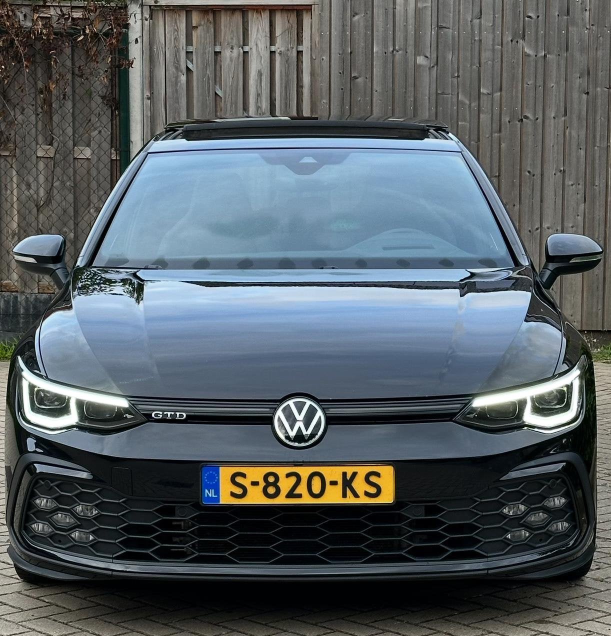 Volkswagen Golf 8 2.0D GTD 147KW Dsg7 2021 Zwart, 730 kg, Zwart, 4 cilinders, Zwart