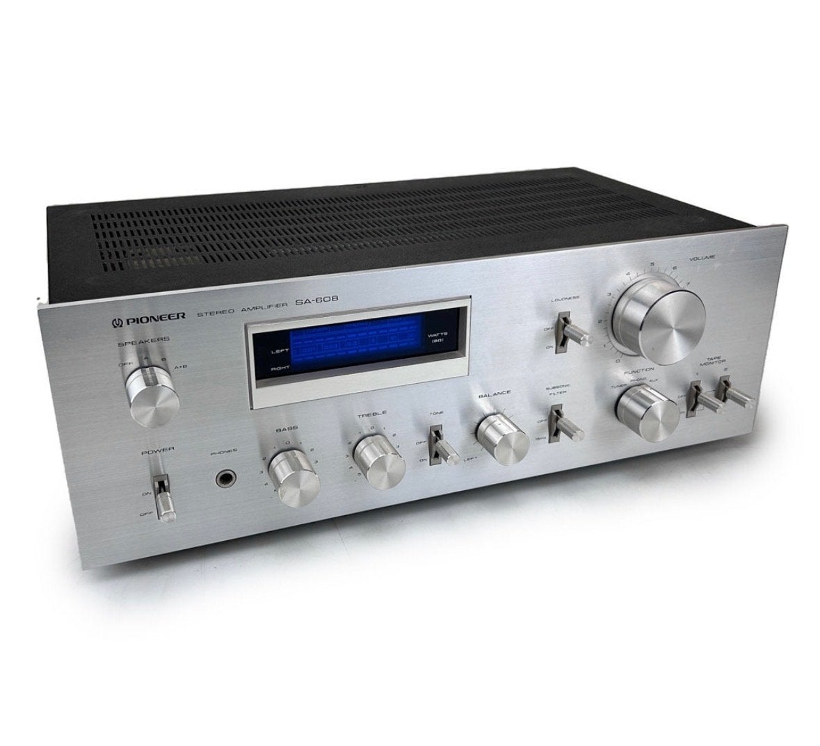 Vintage Pioneer SA-608 Versterker - Top Conditie, Audio, Tv en Foto, Versterkers en Receivers, Ophalen of Verzenden, Zo goed als nieuw