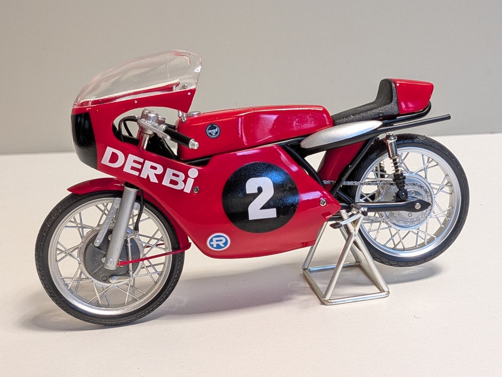 Derbi 125cc - Angel Nieto - Grand Prix 125cc in 1971, Ophalen of Verzenden, Nieuw, 1:9 t/m 1:12, Motor