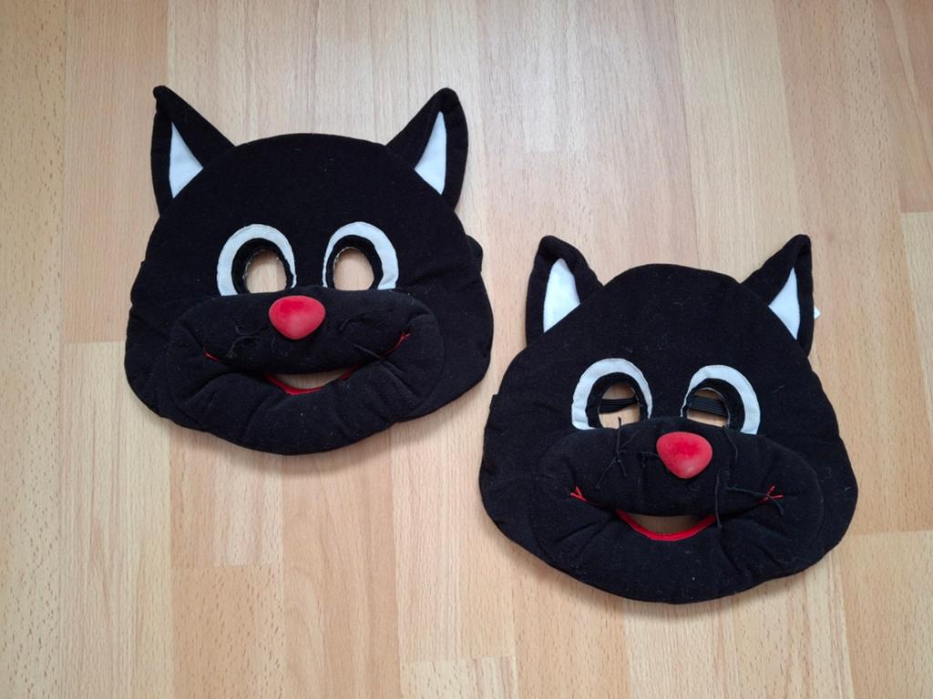 Poezen maskers, Ophalen of Verzenden, Zo goed als nieuw, Jongen of Meisje